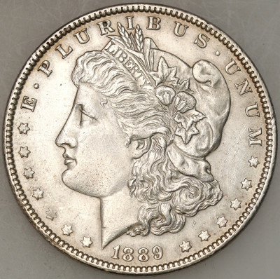 USA. Morgan Dolar 1889, Filadelfia – SREBRO