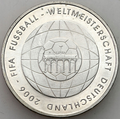 Niemcy. 10 euro 2005 Mundial 2006 – SREBRO