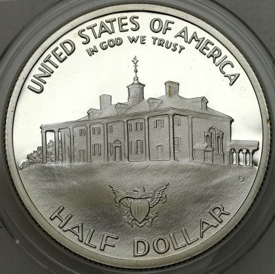 USA. 1/2 dolara 1982 George Washington – SREBRO