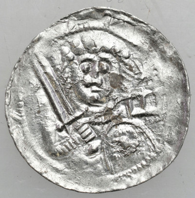 Władysław II Wygnaniec. Denar - PIĘKNY