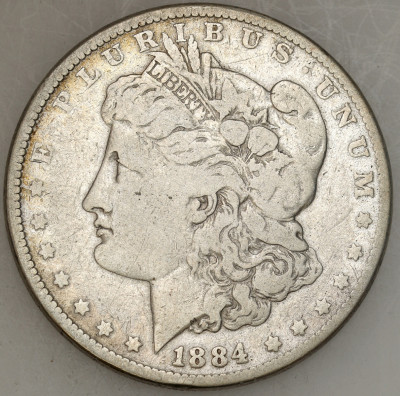 USA. Dolar 1884, Filadelfia – SREBRO