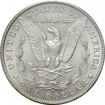 USA - 1 dolar Morgana 1902 - SREBRO NNC MS63