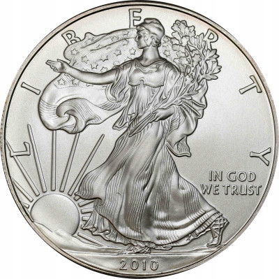 USA 1 dolar 2010 - UNCJA SREBRA - SREBRO