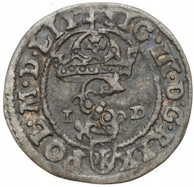 Zygmunt III Waza. Szeląg 1588, Olkusz - znak Półruszt