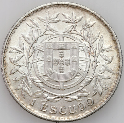 Portugalia - 1 Escudo 1916 - SREBRO 900