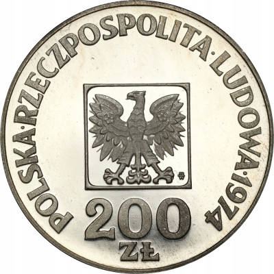 200 złotych 1974 Mapka – LUSTRZANKA