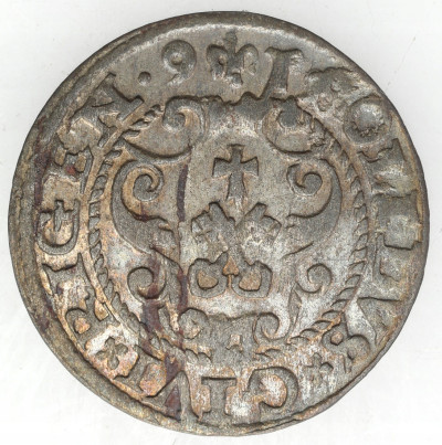 Zygmunt III Waza. Szeląg 1591, Ryga – RZADSZY