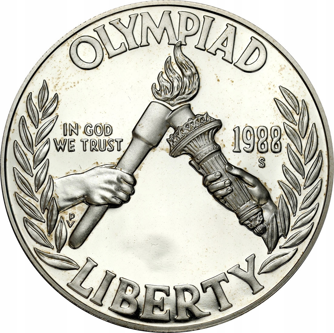 USA. 1 dolar 1988 S Olimpiada Seul – SREBRO