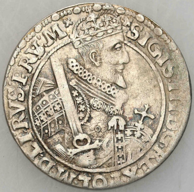 Zygmunt III Waza. Ort (18 groszy) 1621, Bydgoszcz - SREBRO