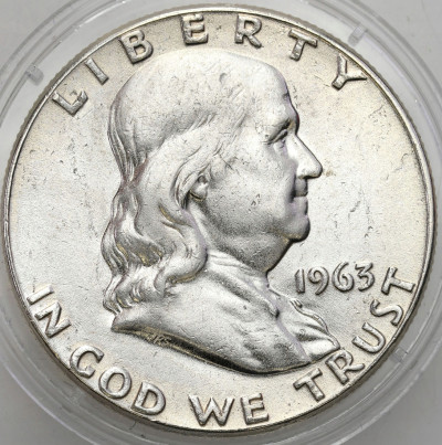 USA. 1/2 dolara 1963