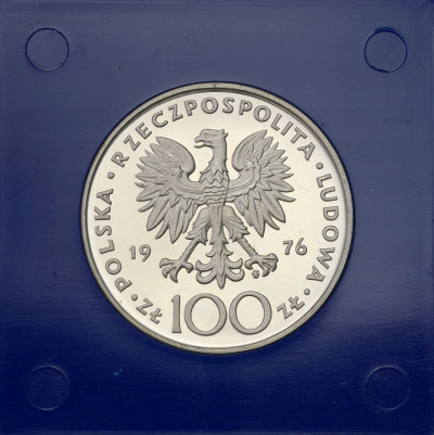 PRL 100 złotych 1976 Tadeusz Kościuszko – SREBRO
