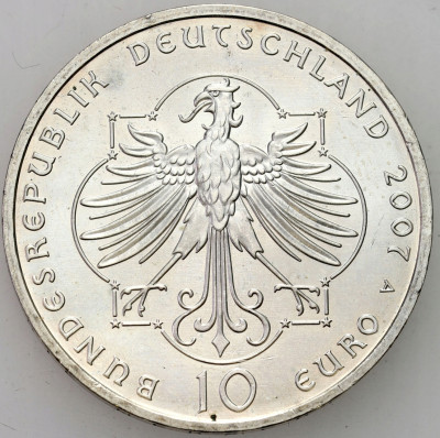Niemcy. 10 euro 2007 800 rocznica urodzin, Elżbieta z Turyngii – SREBRO