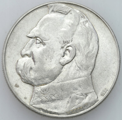 II RP. 10 złotych 1934 Piłsudski Strzelecki - SREBRO