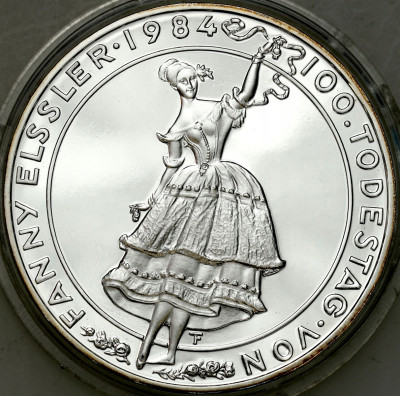 Austria. 500 szylingów 1984 Fanny Elssler – SREBRO