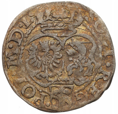 Zygmunt III Waza. Szeląg 1592, Olkusz – RZADKI
