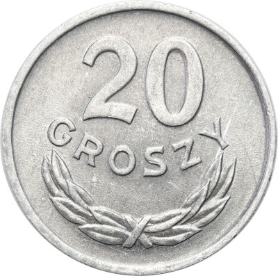 PRL. 20 groszy 1966 – PIĘKNE