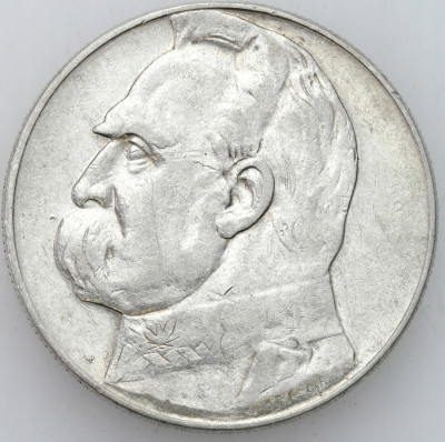 II RP. 10 złotych 1935 Piłsudski - SREBRO