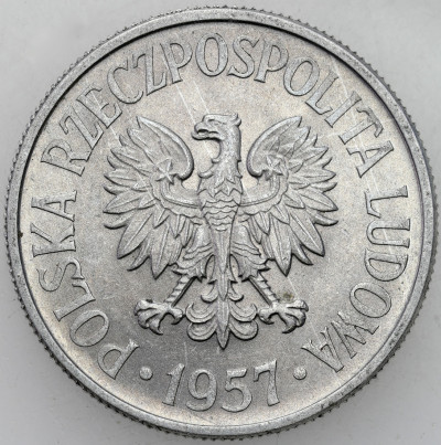 PRL. 50 groszy 1957 - RZADKI ROCZNIK