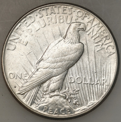 USA. Dolar 1923 S, San Francisco - SREBRO