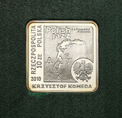5161 10 zł 2010 Polish Jazz Krzysztof Komeda – SREBRO