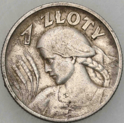 II RP. 1 złoty 1925, Londyn - SREBRO