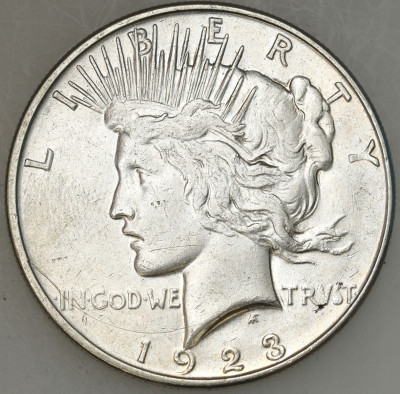 USA. Dolar 1923 D, Denver – SREBRO