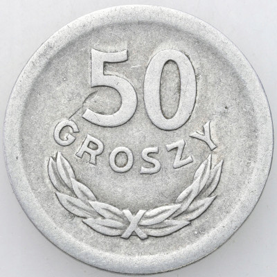 PRL. 50 groszy 1949 – DESTRUKT