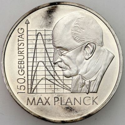 Niemcy. 10 euro 2008, 150 rocznica urodzin - Max Planck – SREBRO