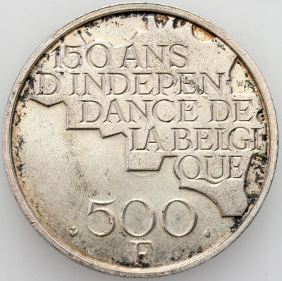 Belgia - 500 franków - SREBRO 500