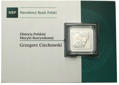 10 złotych 2014 Grzegorz Ciechowski – SREBRO