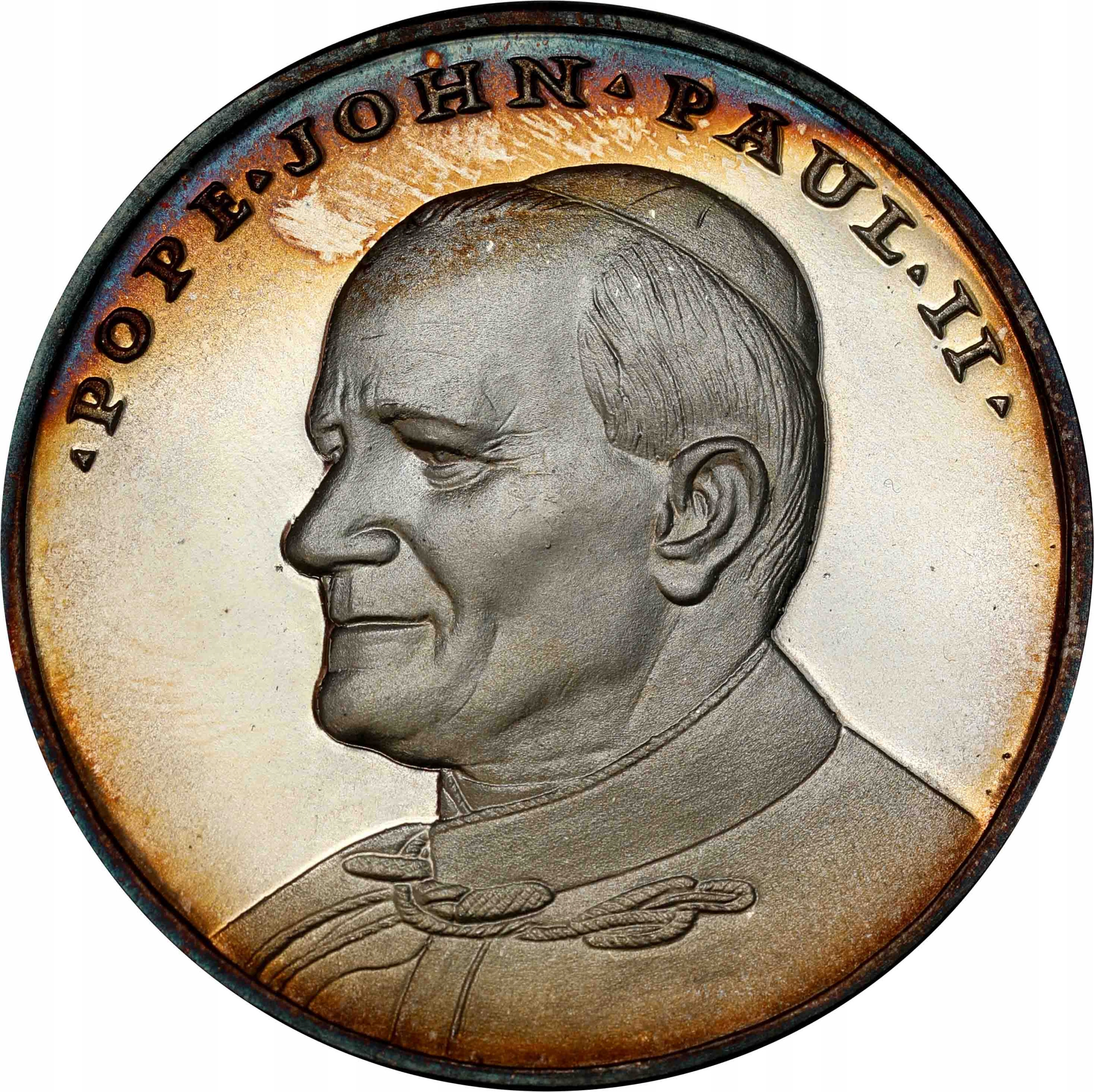 PRL. Medal POPE JOHN PAUL II – SREBRO
