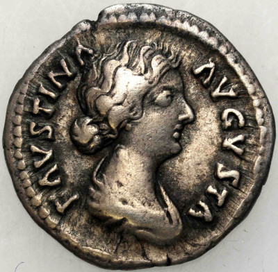 Cesarstwo Rzymskie, Faustyna II Młodsza (147–176). Denar, Rzym - SREBRO