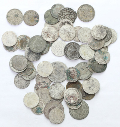 Niemcy, Prusy. Zestaw monet, 60 sztuk – SREBRO