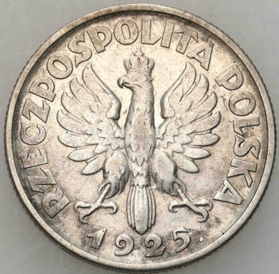 II RP. 1 złoty 1925, Londyn - SREBRO