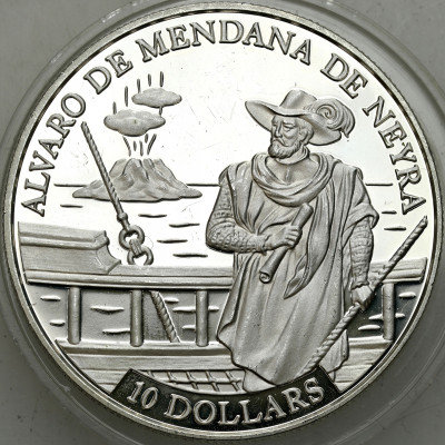 Wyspy Salomona - 10 dolarów 1991 - SREBRO