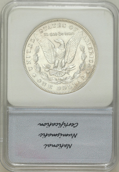 USA - 1 dolar Morgana 1902 - SREBRO NNC MS64