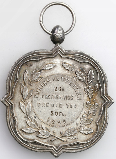 Belgia - Medal 1899– SREBRO 950