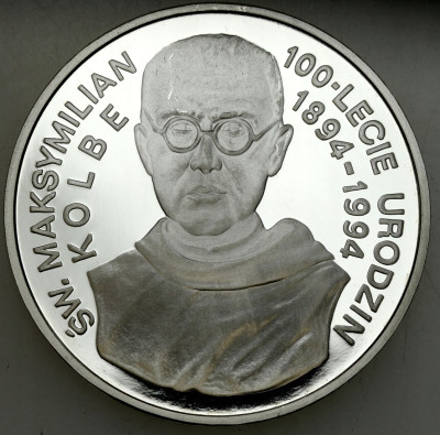 300.000 złotych 1994 Maksymilian Kolbe – SREBRO