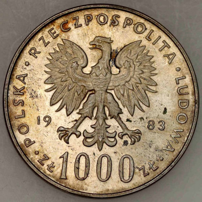 1.000 złotych 1983 Jan Paweł II - SREBRO