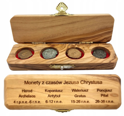 Izrael, Monety z czasów Jezusa Chrystusa