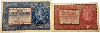 Polska - zestaw banknotów 2 sztuk