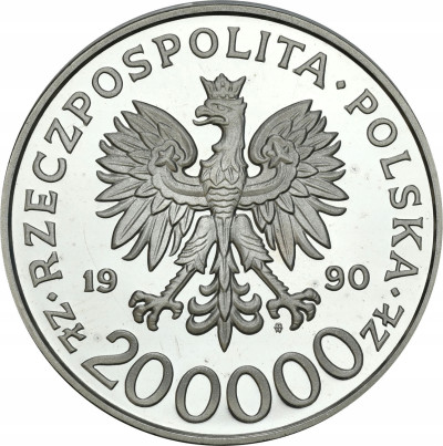 200.000 złotych 1990 Grot Rowecki - SREBRO