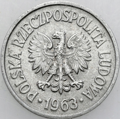 PRL. 10 groszy 1963 - PIĘKNE