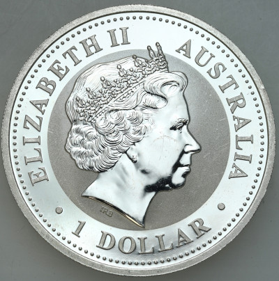 Australia. 1 dolar 2001 Kookaburra - UNCJA SREBRA