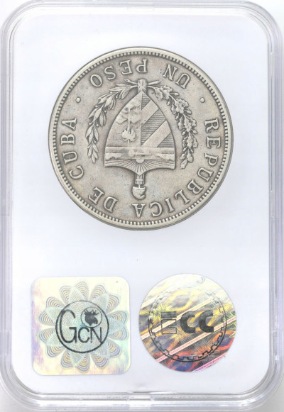 Kuba. 1 peso 1915 – SREBRO