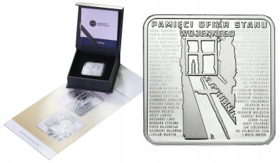 10 złotych 2021 Pamięci ofiar stanu wojennego