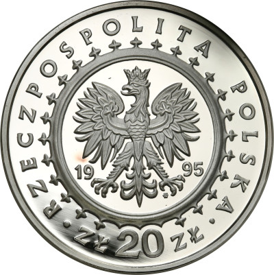 20 złotych 1995 Łazienki - Pałac w Łazienkach - SREBRO