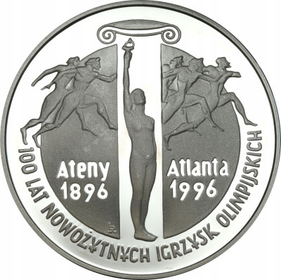 10 złotych 1995 Ateny Atlanta - SREBRO