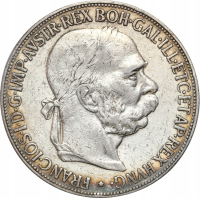 Austria, Franciszek Józef(1848–1916). 5 koron 1900, Wiedeń