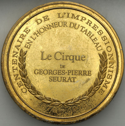 Francja - Medal złocony - SREBRO